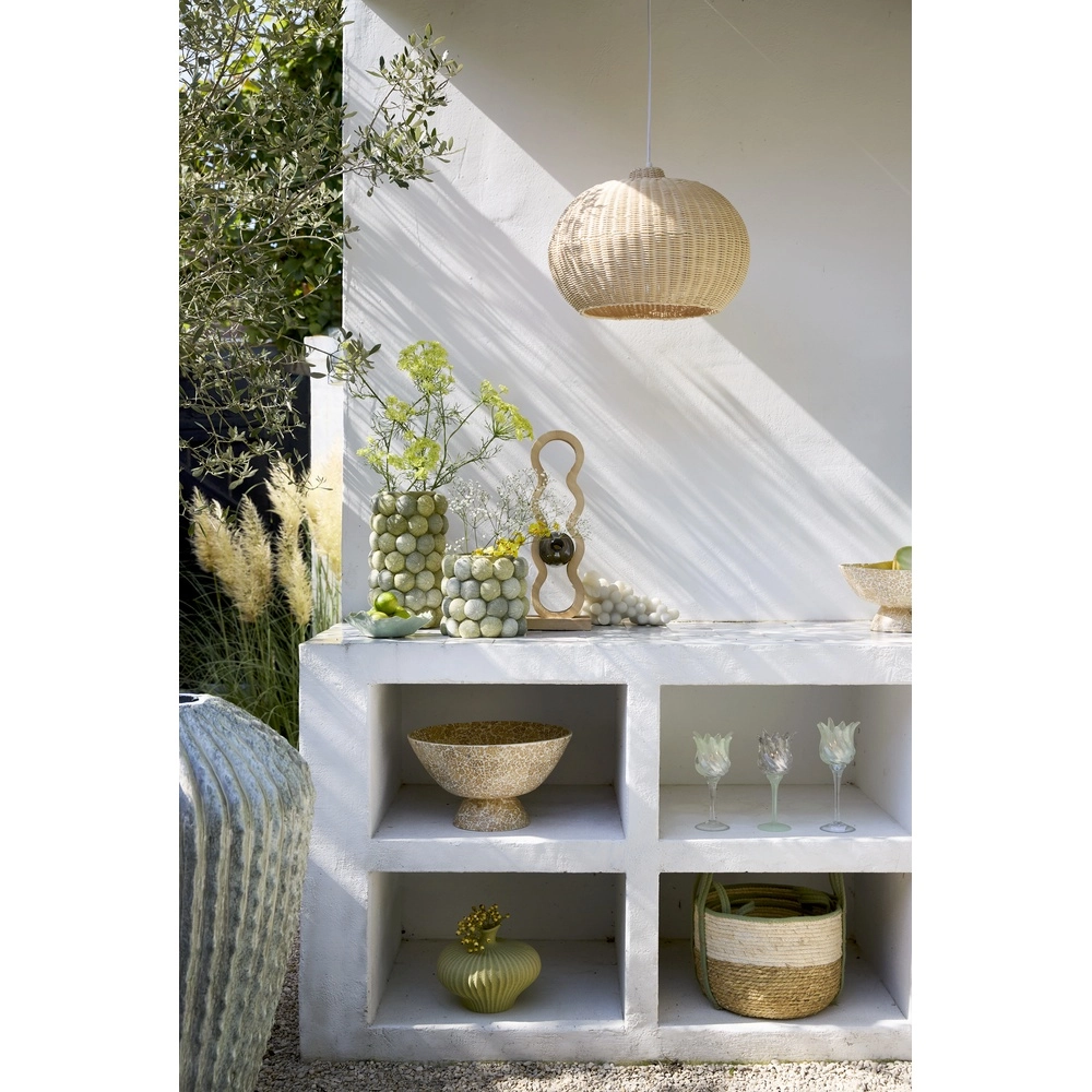 Lampe pendante en rotin Melzor Ø 45cm - naturel Light & Living 8717807820602