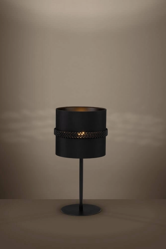 Lampe de table noire Paraguaio Ø 18 cm Stars of Light 9008606221028