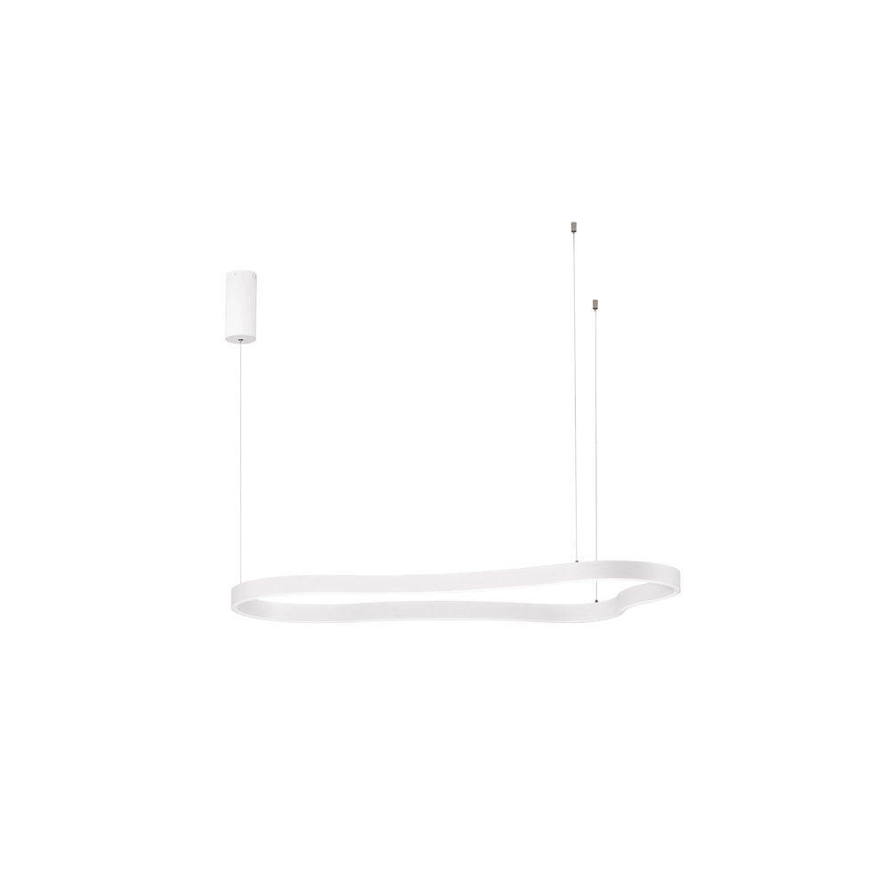 Suspension de forme naturelle Dussa blanc 120cm Lyora 5212017463067