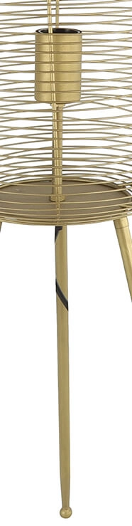 Lampadaire Trépied Loise L Trépied 98cm doré Decostar 8718317873812