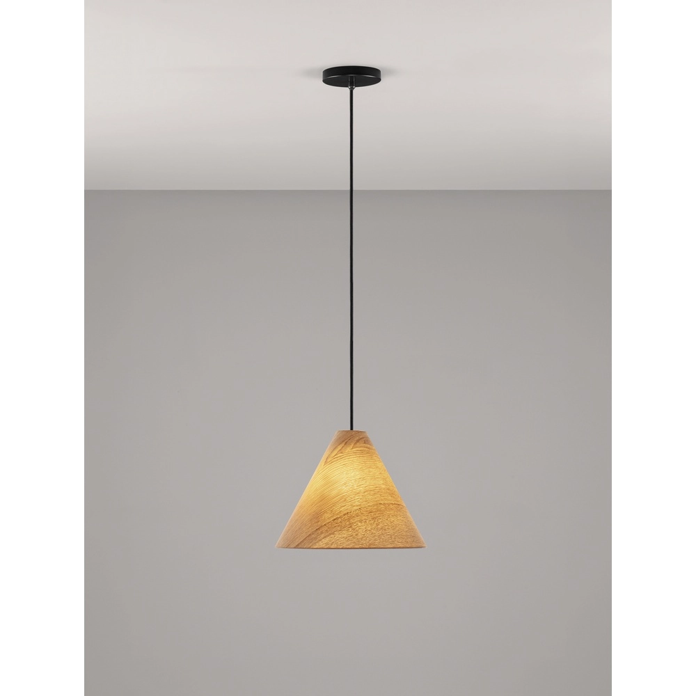 Suspension en bois Elysian Ø 30cm Suspension en bois Elysian Ø 30cm