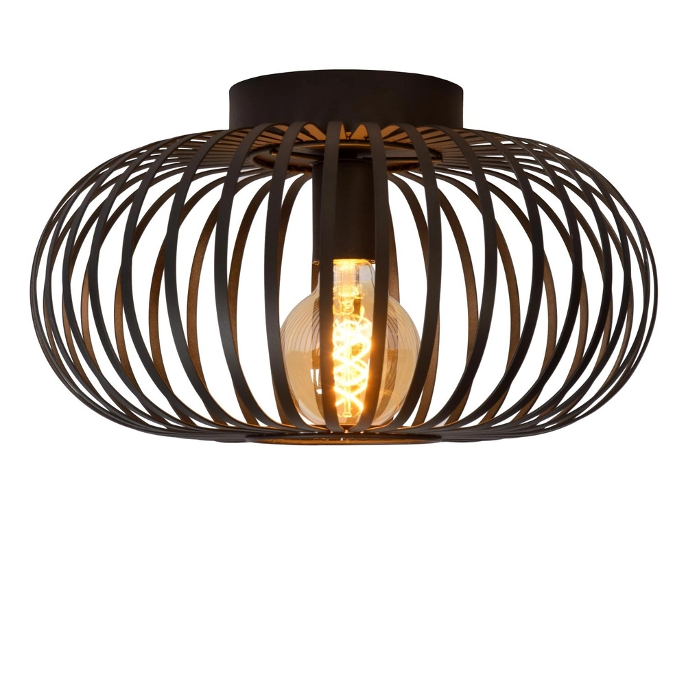 Lampe de plafond Manuela Ø 39,5 cm noir Lucide 5411212782342