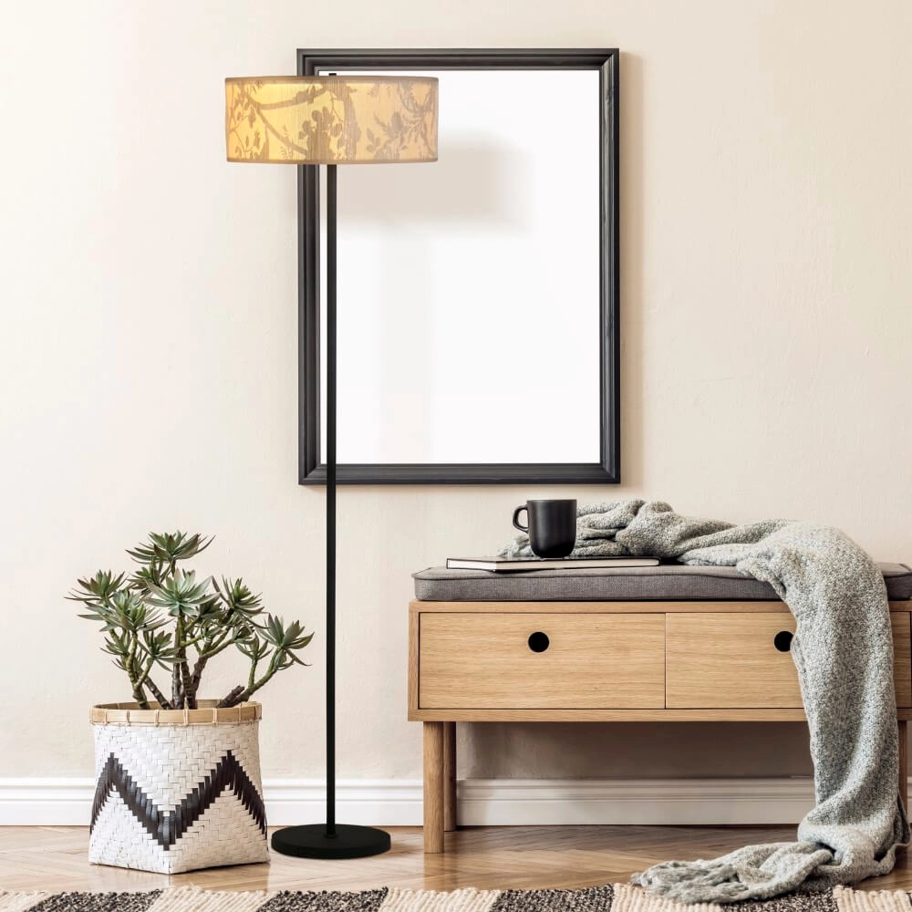 Lampadaire Country Isla Ø 40cm Searchlight 5053423273358