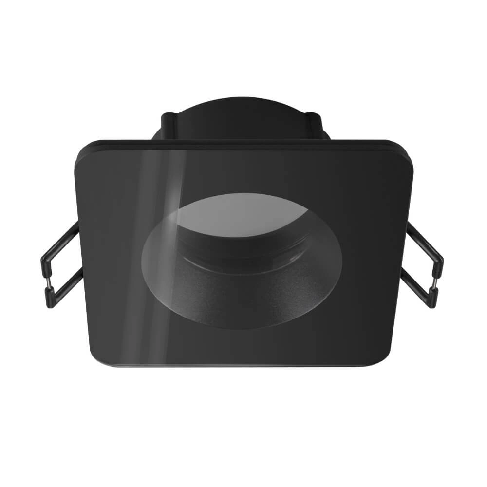 Anneau de montage New Tria 68 IP65 carré noir - sans raccord