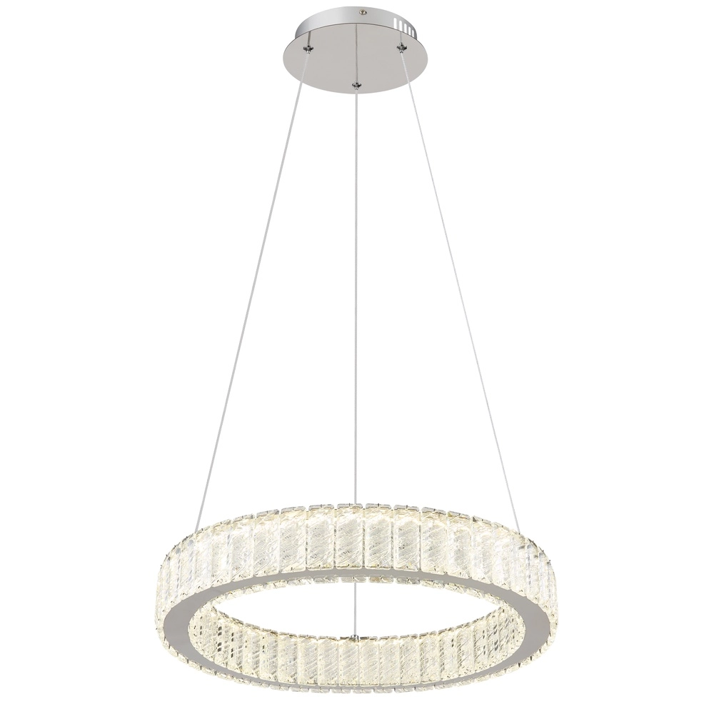 Lampe pendante de conception Mucky Chrome