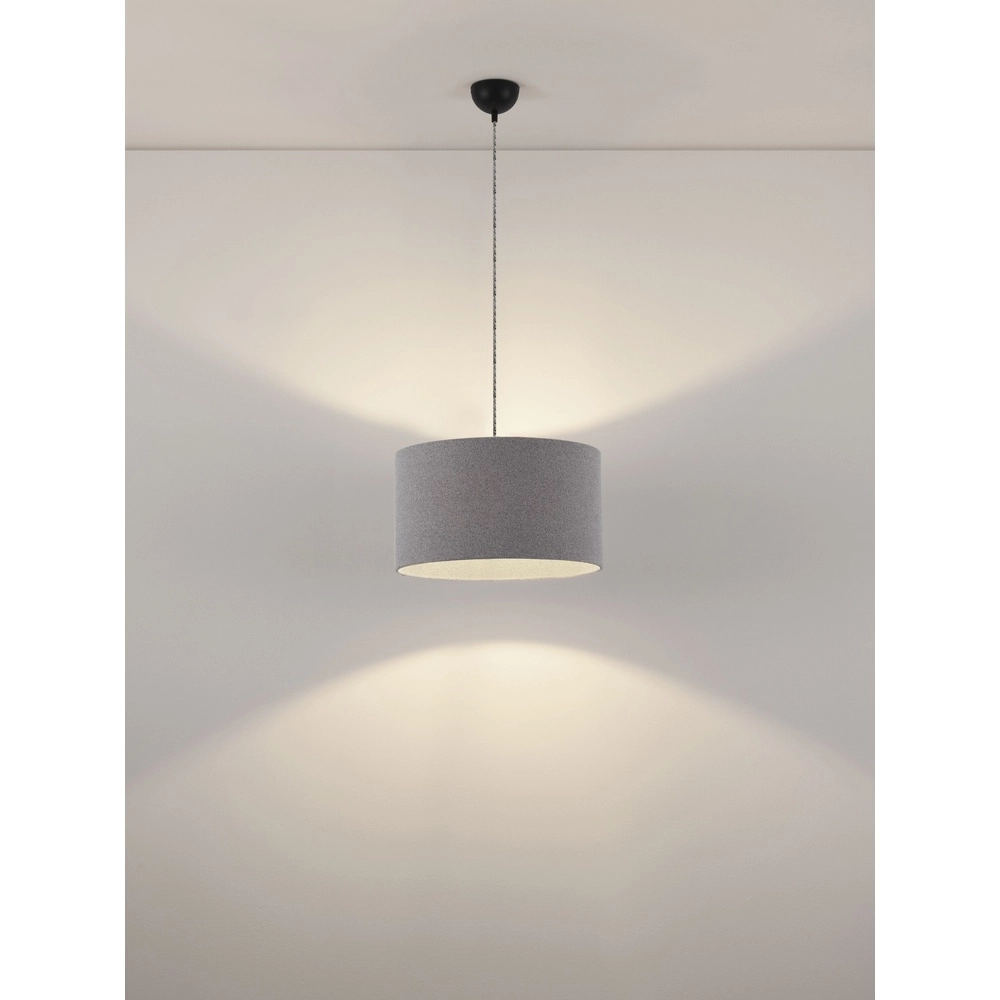 Lampe suspendue Syrin gris Lyora 5212017493590