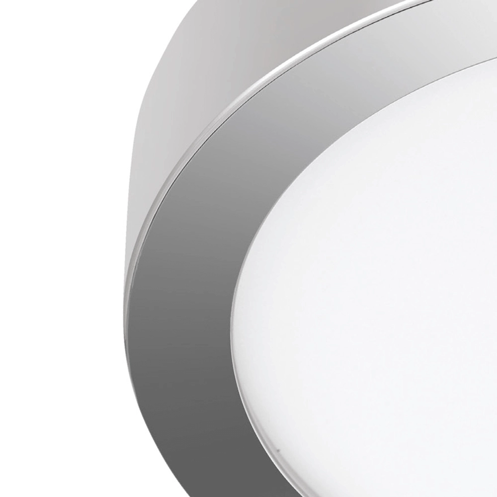 Plafonnier de salle de bain en acier inoxydable Fueva 5 4000K Eglo 9002759308926