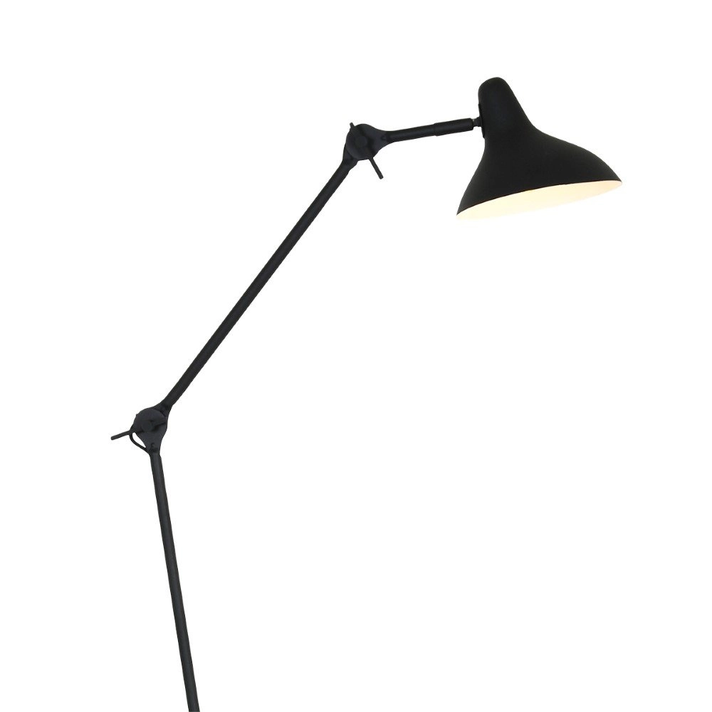 Lampe de lecture noire Kasket 105 cm Steinhauer 8712746132779