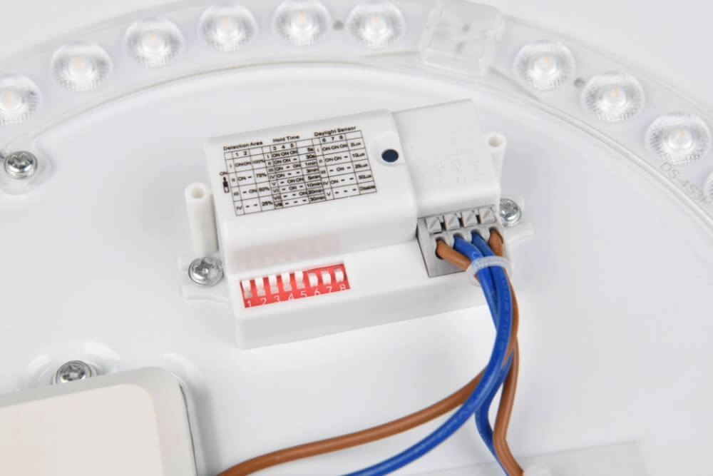 Plafonnier LED Loody avec capteur - Ø 38,5cm Trio 4017807619607