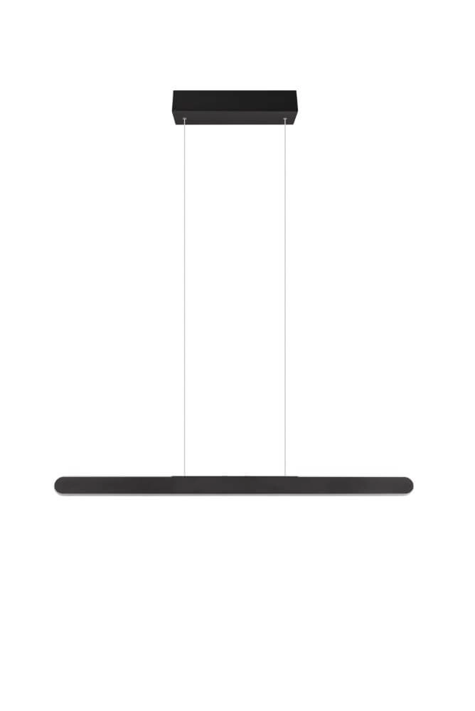 Lampe suspendue unique Helios noir Trio 4017807597950