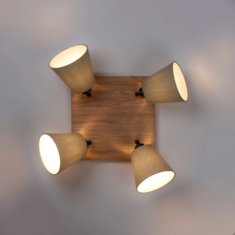 Plafonnier Green Michel 4 lumières Just Light 4043689995058