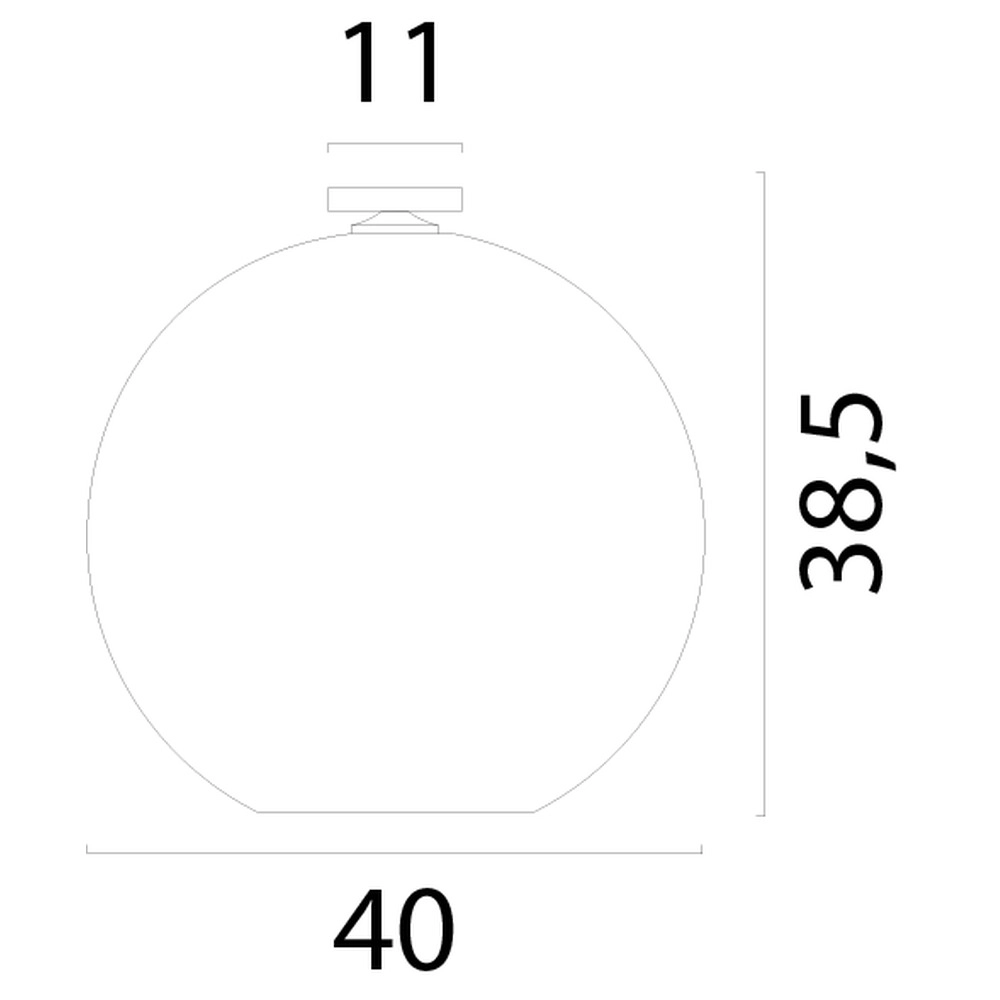 Lampe de plafond Corda Rotin Ø 40cm Masterlight 8718121327853