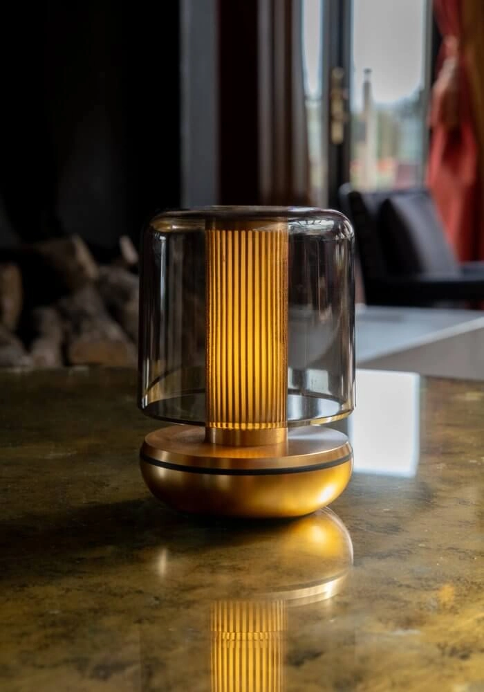 Lampe de table rechargeable Firefly noir Humble 6097522568556