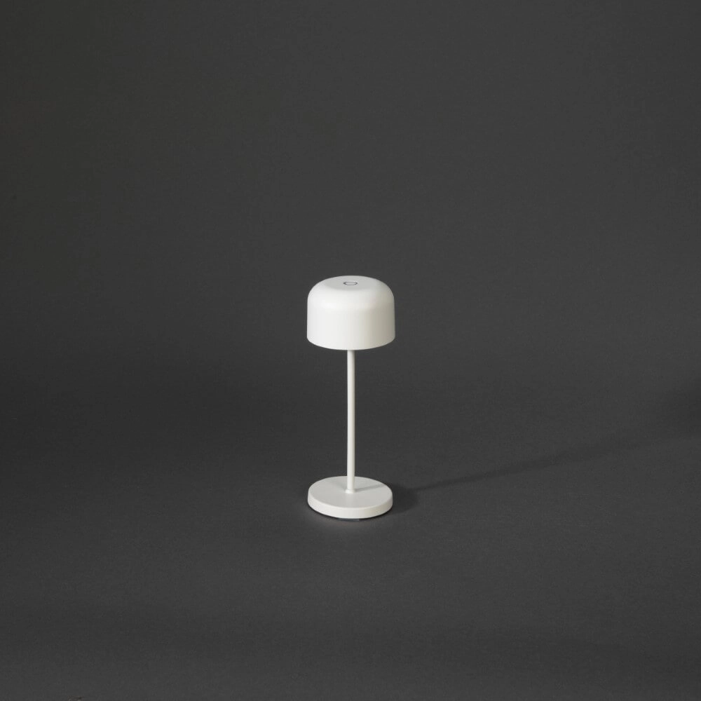 Lampe de table rechargeable Lille mini blanc KonstSmide 7318307835250