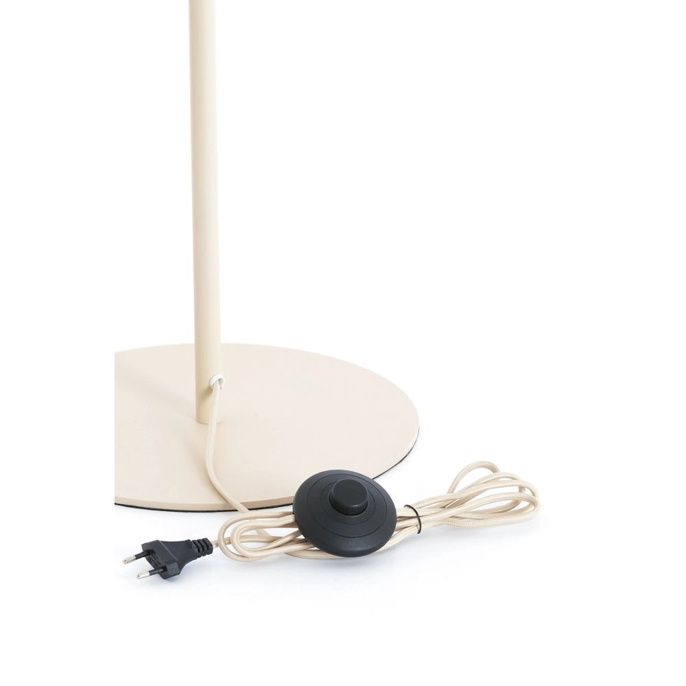 Lampe sur pied Japandi Solune avec une ombre de Ø 35 cm Light & Living 8717807831882