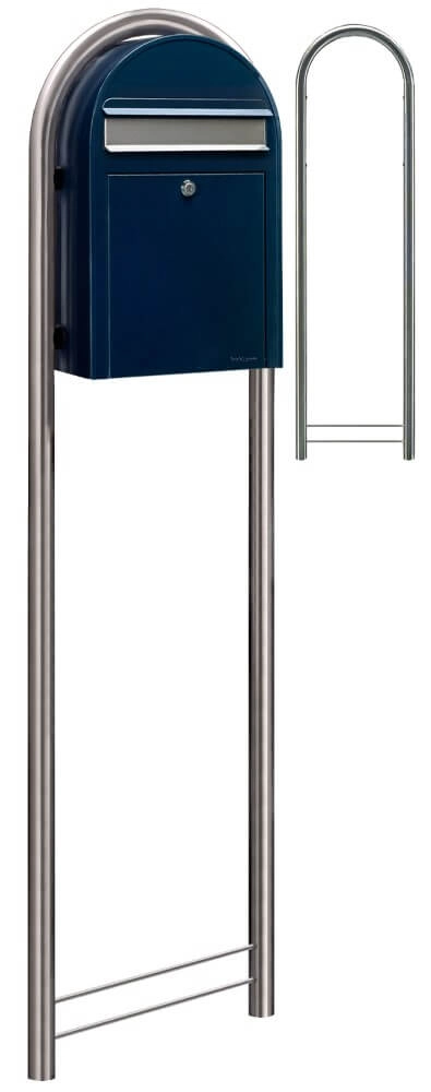 Boites aux lettres Classic 5004 Noir-bleu Bobi 6417237001337