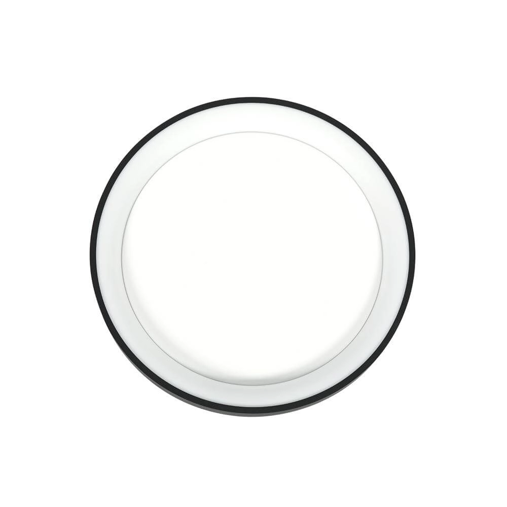 Plafonnier Ringlede design noir Ø 28cm Steinhauer 8712746171938