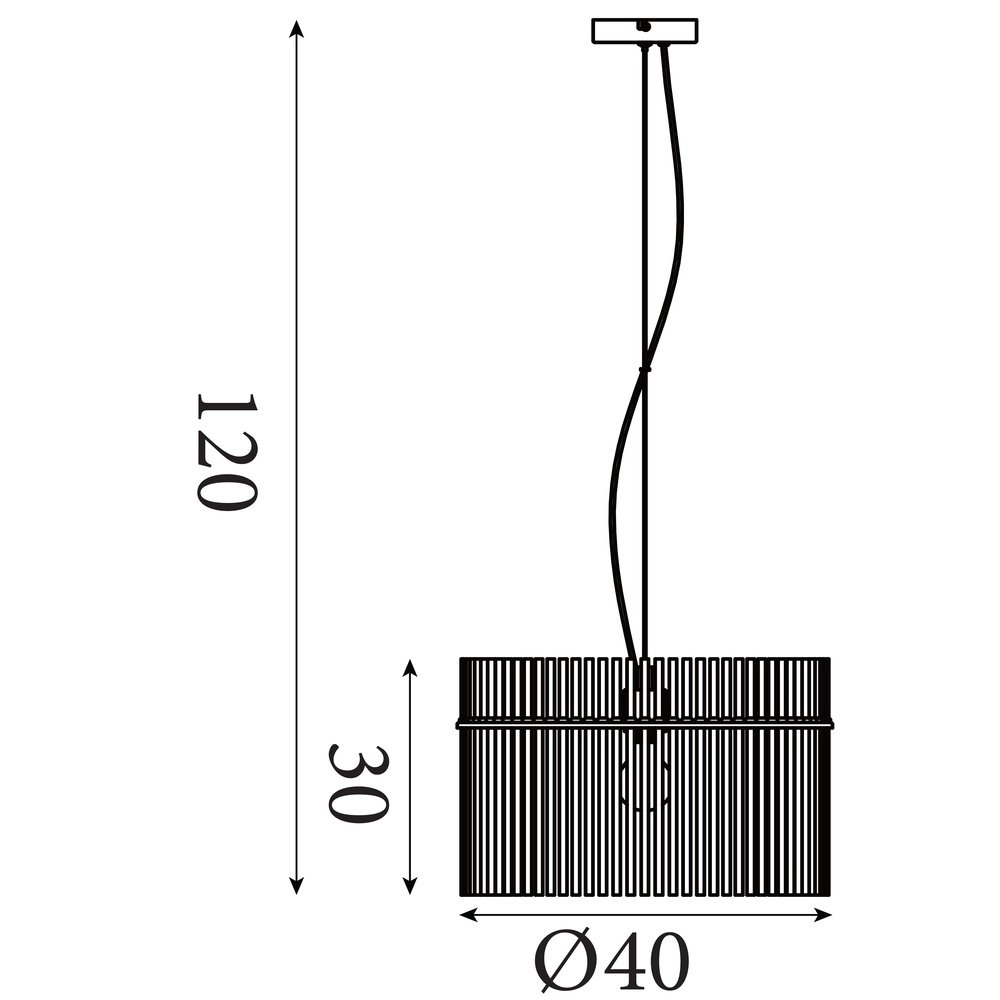 Suspension Swizzle Ø 40cm or Searchlight 5053423305608