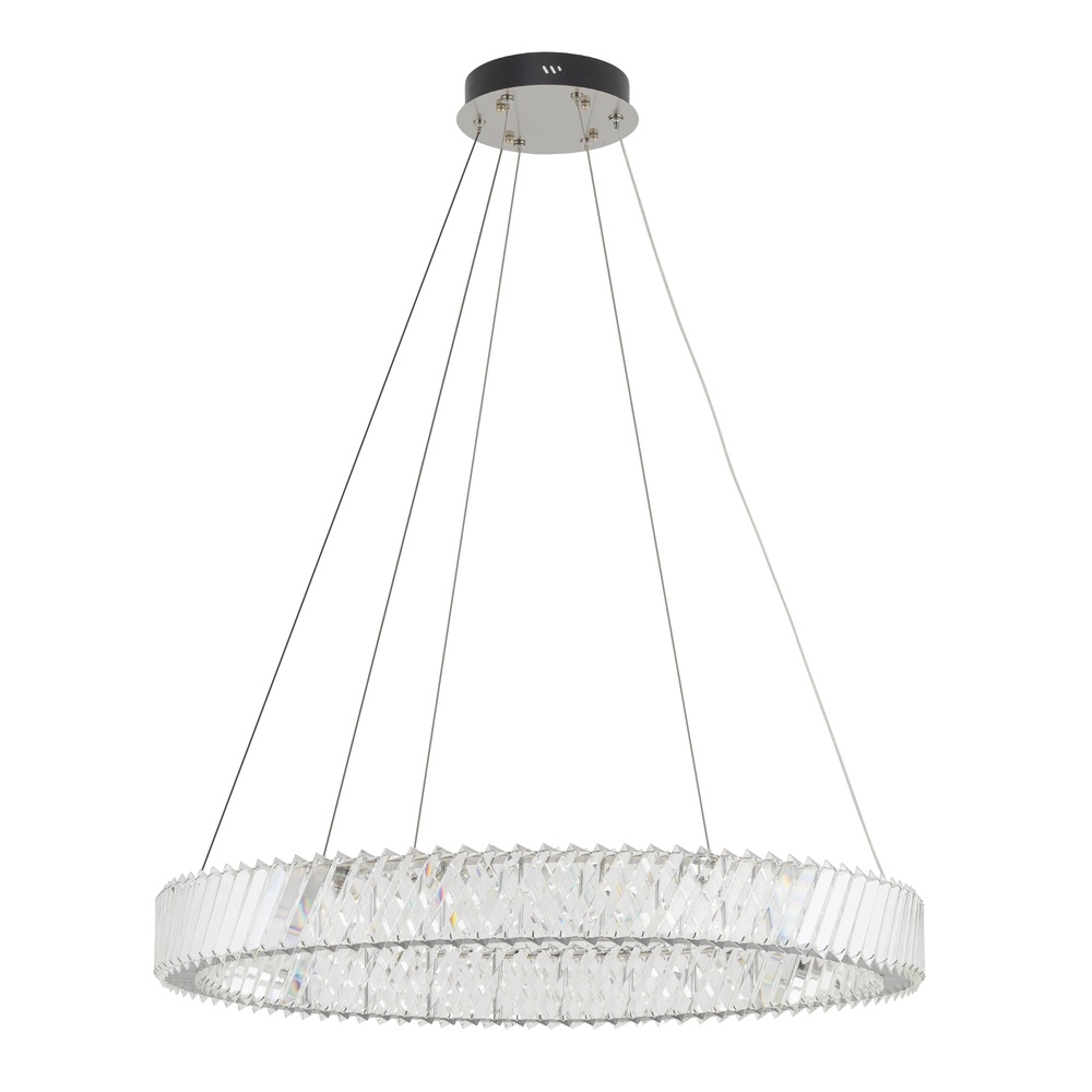 Chandelier Luxora Led Ø cristal de 80 cm