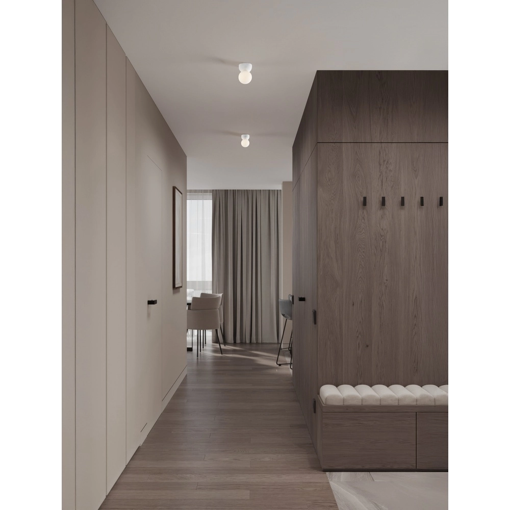 Plafonnier Zero blanc Lyora 5212017464446