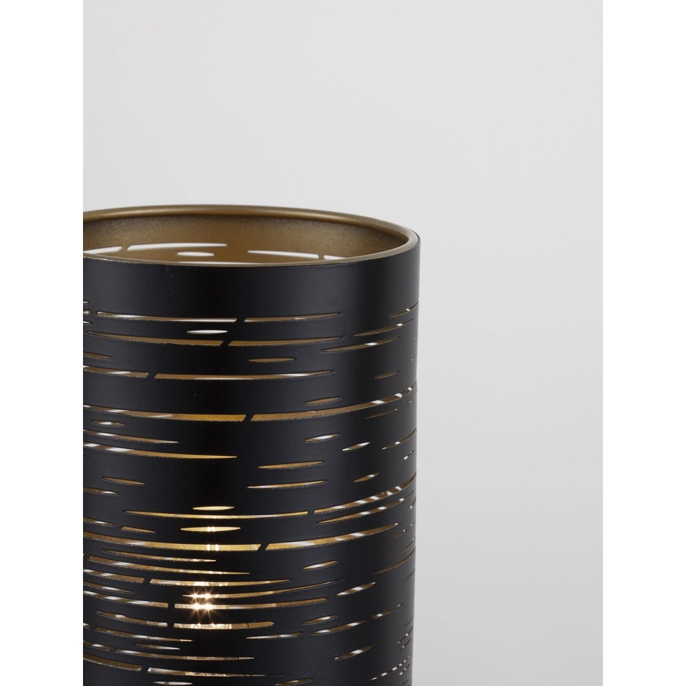 Lampe de table Zane noir Lyora 5212017432438