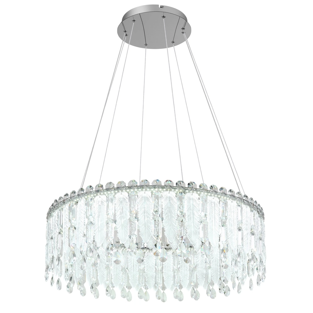 Lampe suspendue Klunka chrome Ø 79,5cm Globo 9007371450107