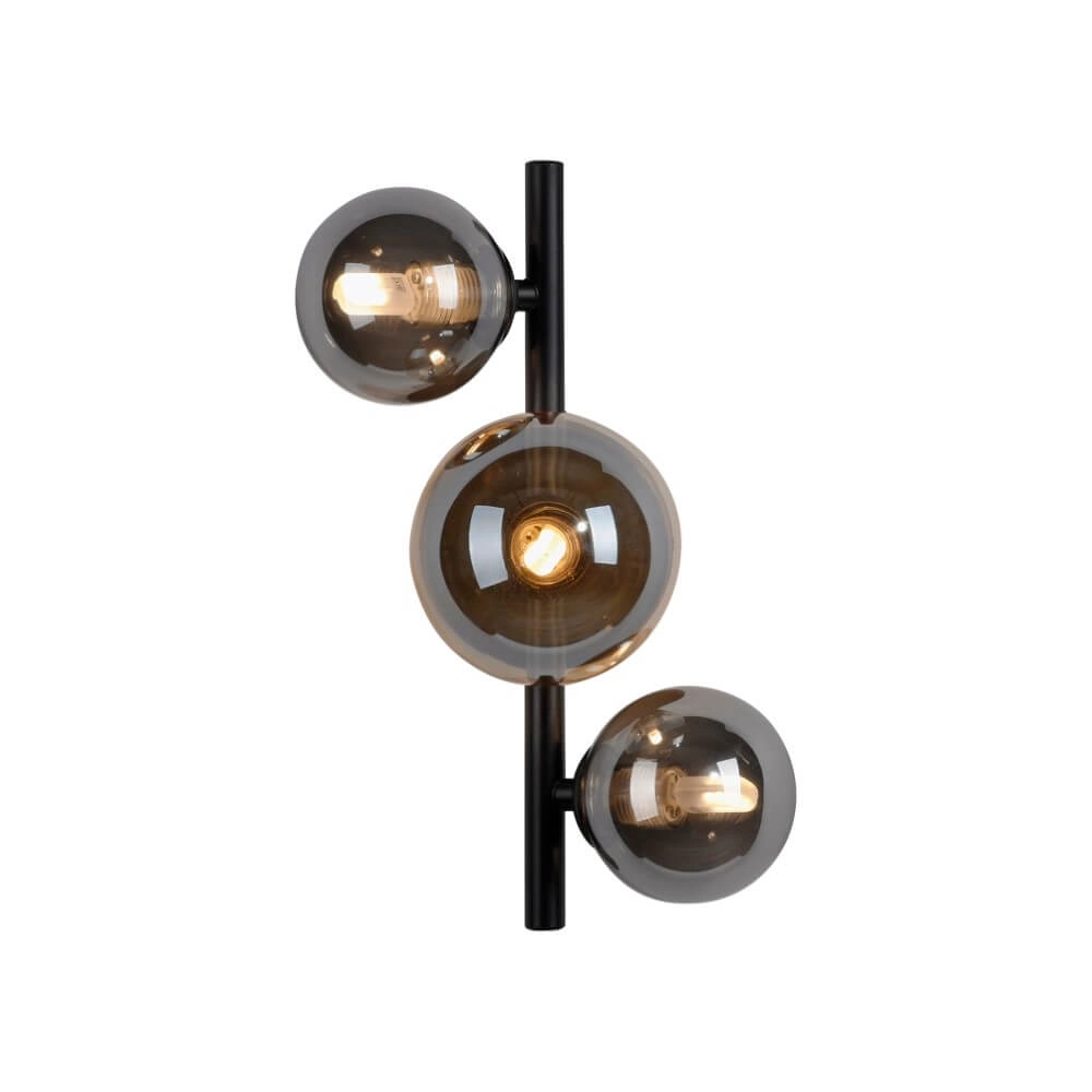 Applique noire Popsicle 3 lumières Paul Neuhaus 4012248375501