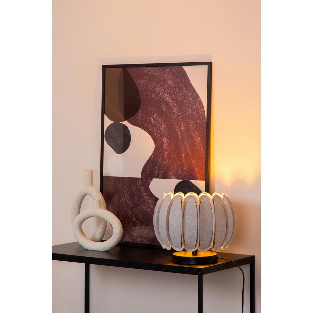 Lampe de table Spencer gris Lucide 5411212343734