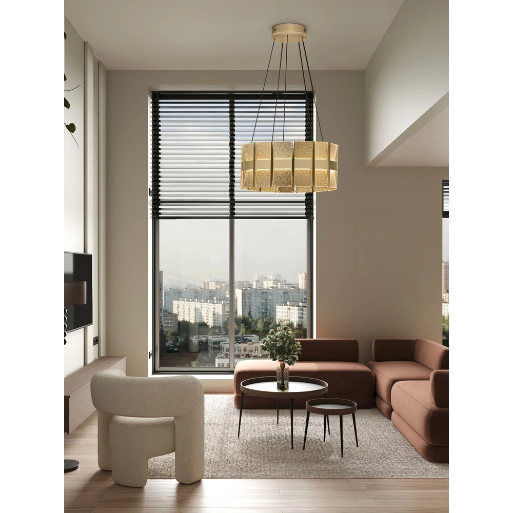 Lampe pendante de conception Montez Or