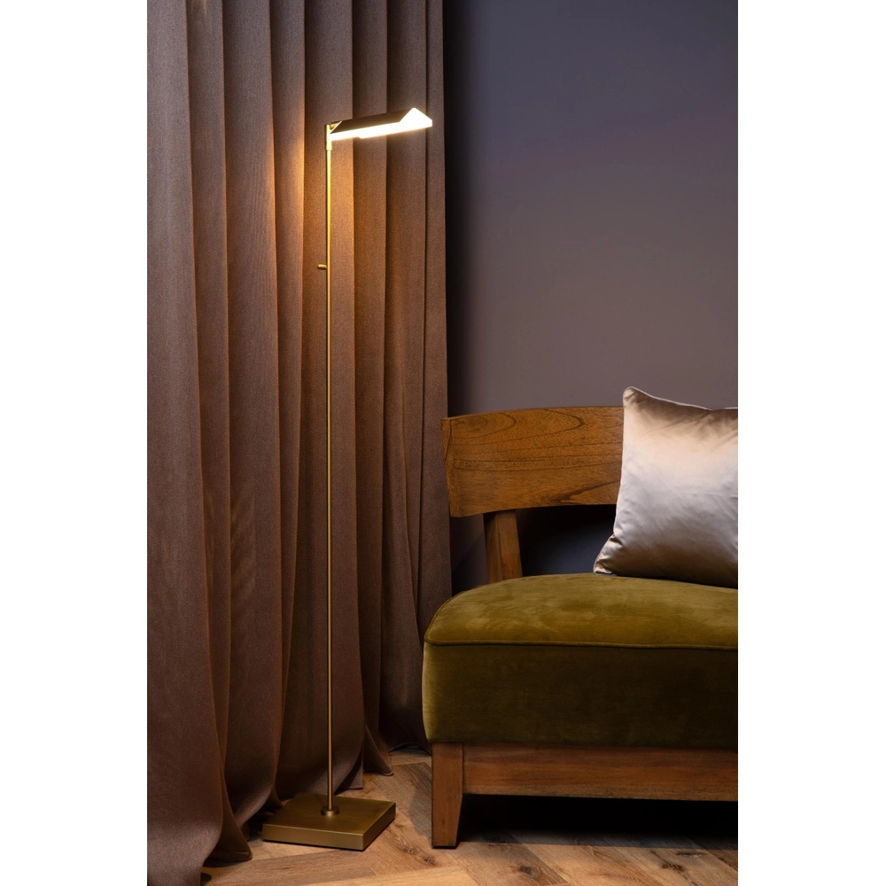 Lampe de lecture à LED Aaron En laiton de conception Lucide 5411212194015