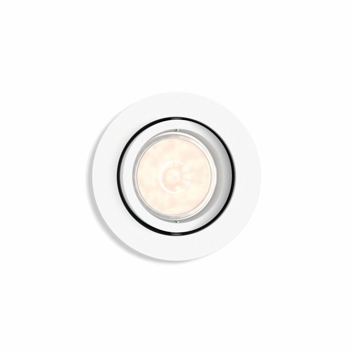 Spot encastrable Enneper GU10 9cm rond blanc Philips 8718696160367