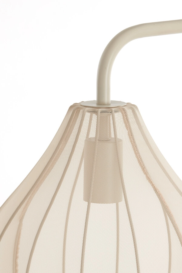 Lampadaire crème Elati Ø 29cm japandi Light & Living 8717807702700