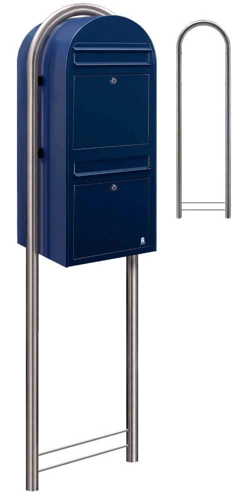 Boites aux lettres Duo 5003 Bleu foncé Bobi 6417237014092