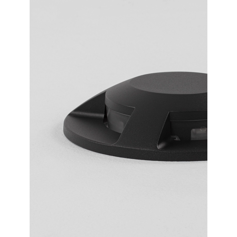 Emplacement plat monté en surface au sol Grado noir - 13W Lyora 5212017497918