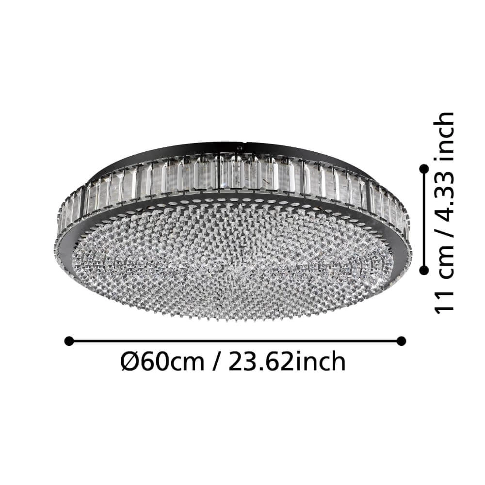 Plafonnier en cristal Balparda Ø 61 cm Stars of Light 9008606240937