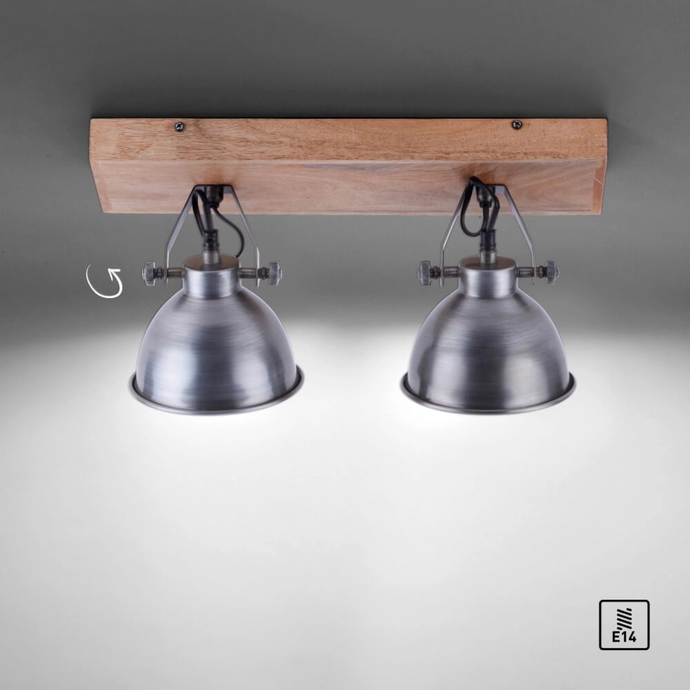 Plafonnier Samia 2 lumières Just Light 4043689957377