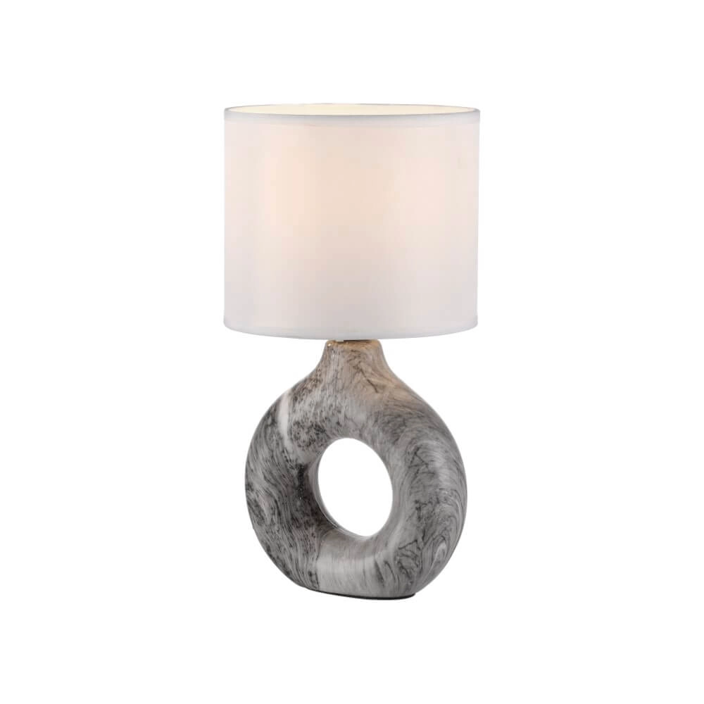 Lampe de table Carara gris Lampe de table Carara gris