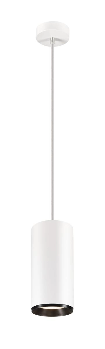 Lampe suspendue Numinos XL blanc/noir 4000K - 36 deg