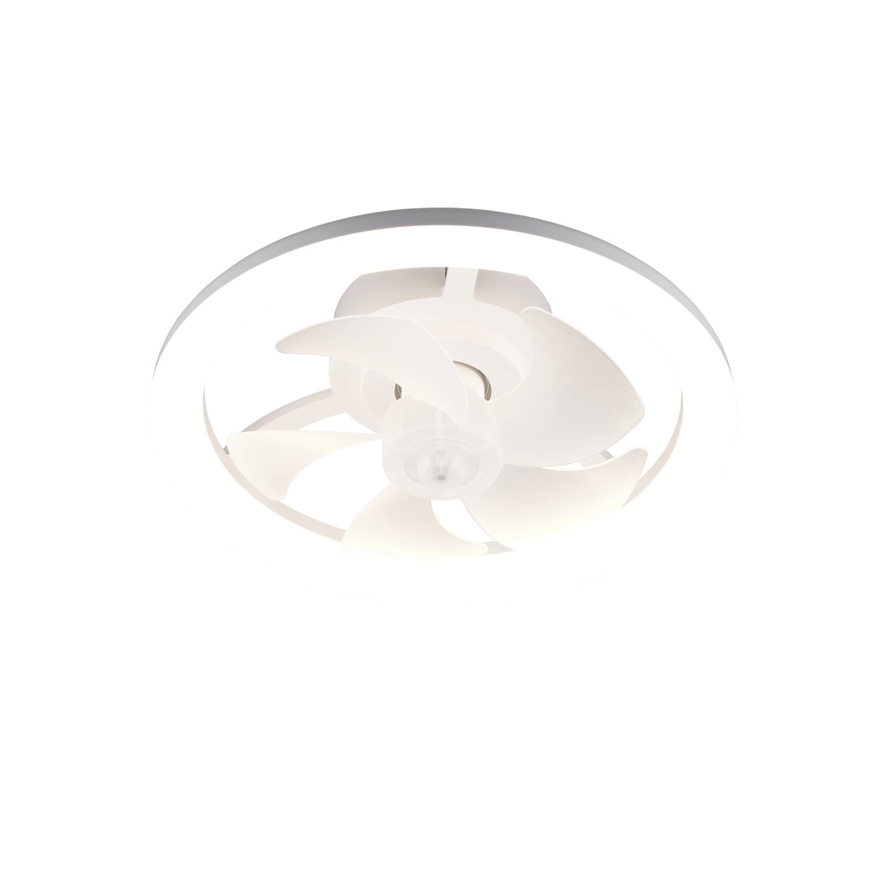 Ventilateur de plafond conçu Pajala blanc Ø 40cm Trio 4017807688207
