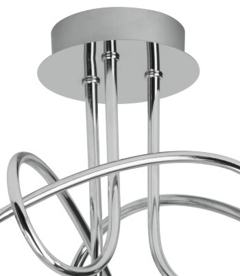 Plafonnier Joya 3 gris clair Brilliant 4004353216077