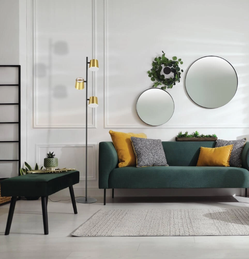 Lampadaire noir et doré Altamira Stars of Light 9002759399870