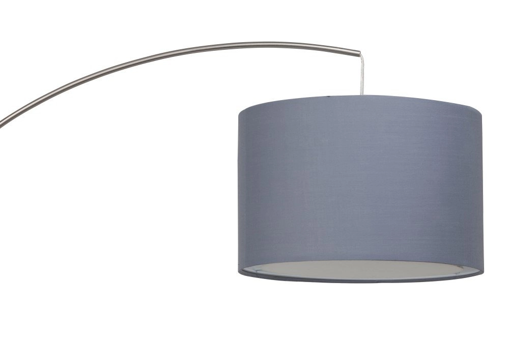 Lampe à arc gris Clarie Brilliant 4004353158667