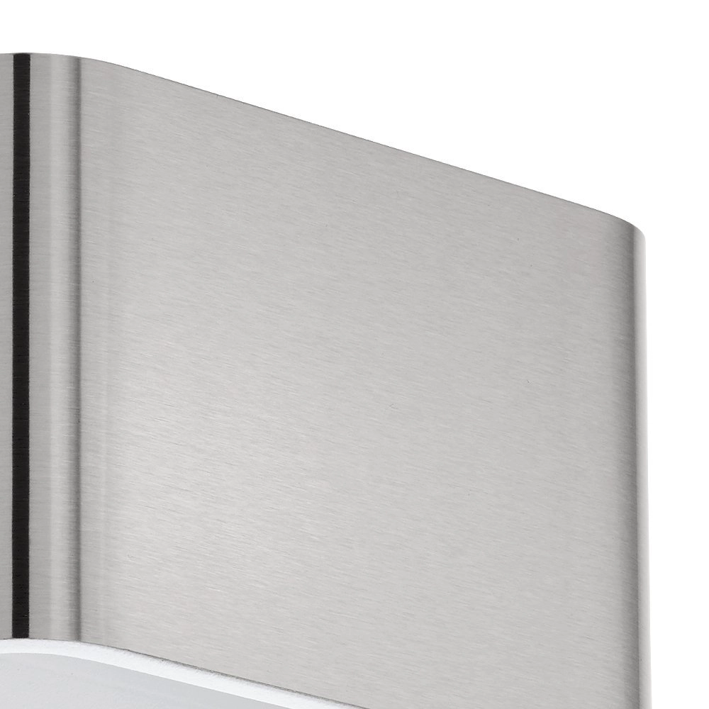 Spot mural en acier inoxydable Sania 4 13 cm Eglo 9002759984243