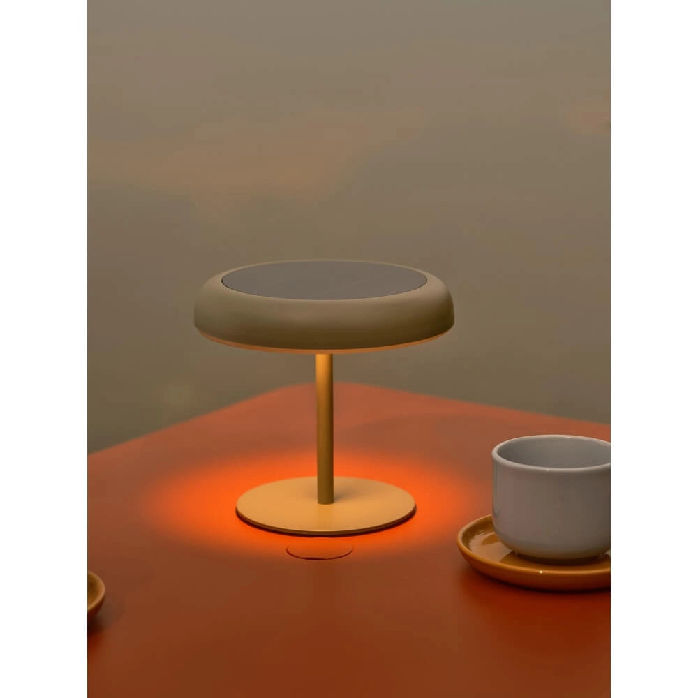 Lampe de table solaire Elmer Vert rechargeable Nordlux 5704924023514