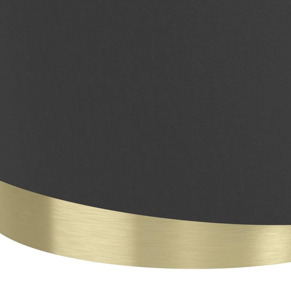 Lampe à suspension noire et dorée Manderline Ø 45 cm Stars of Light 9002759399252