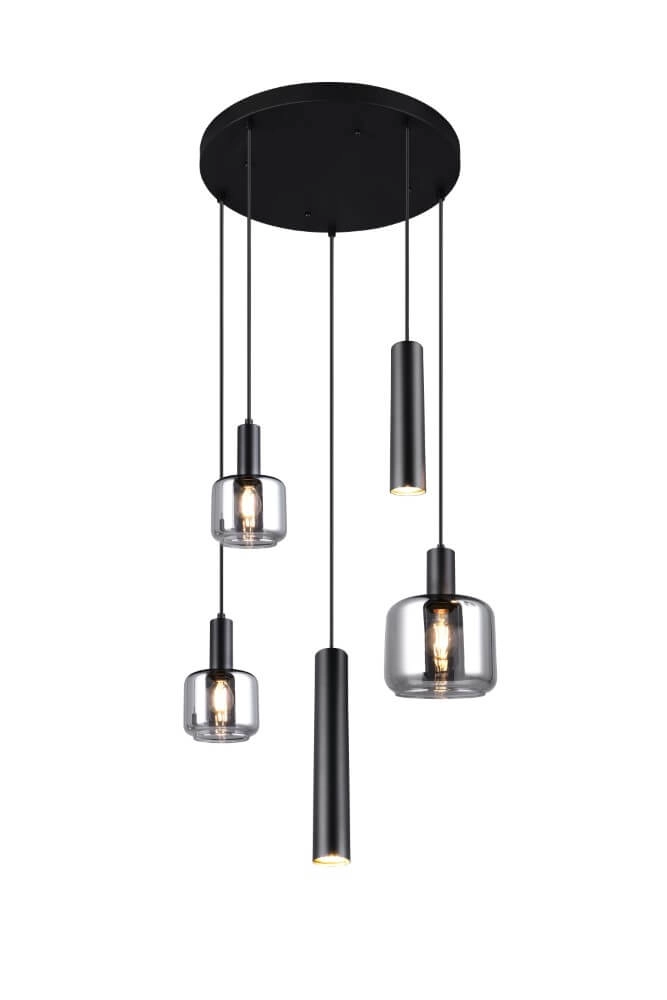 Lampe suspendue Vide Mataro avec pendules