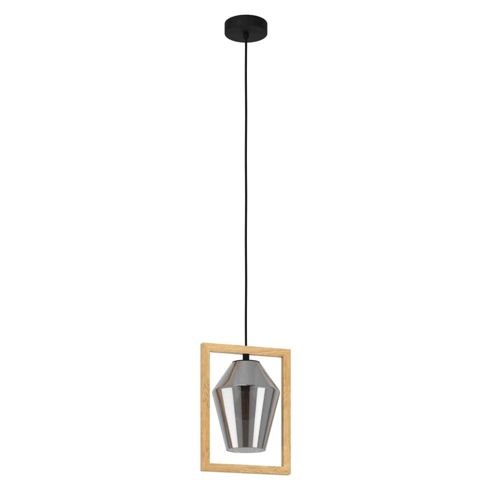 Lampe suspendue en bois Viglioni