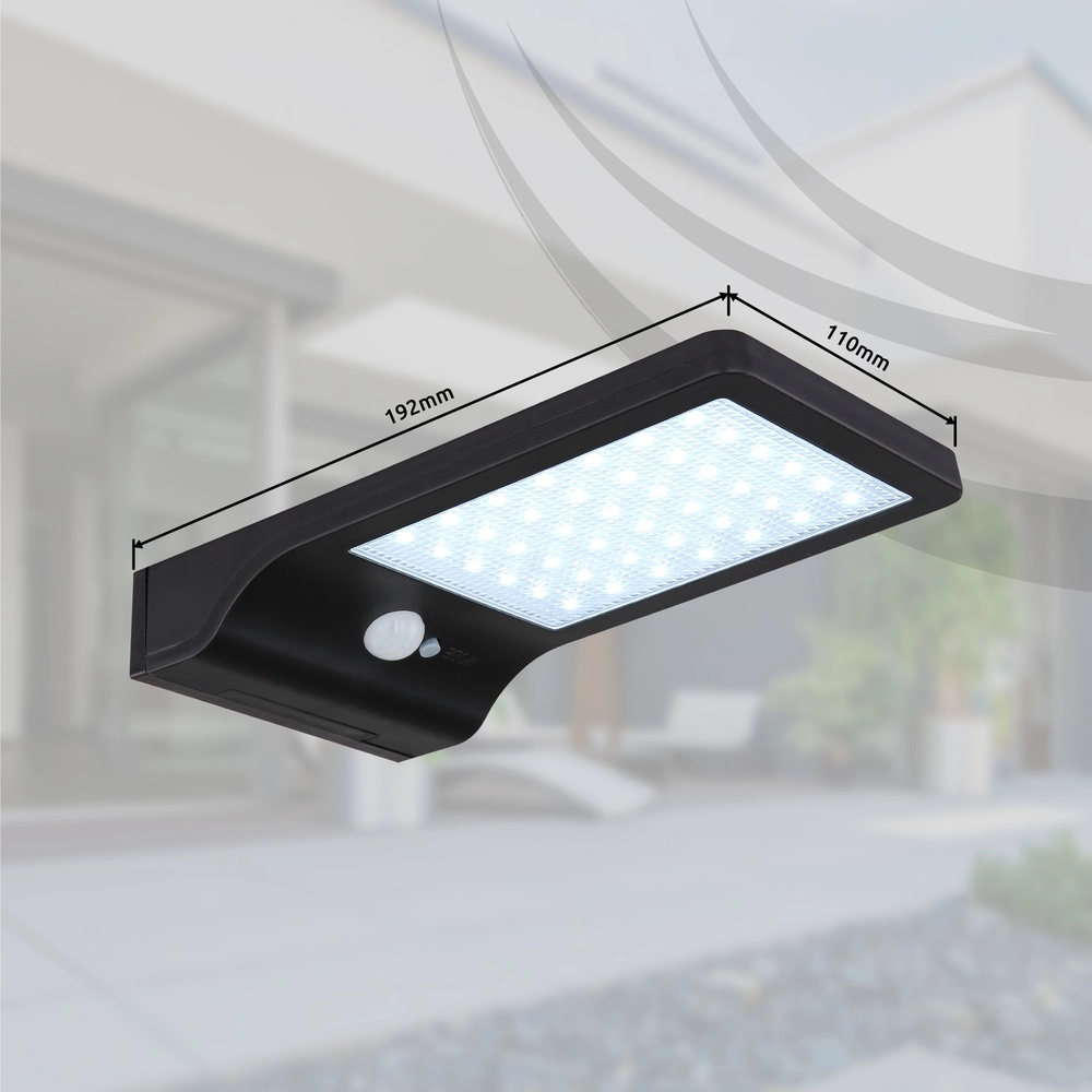 Projecteur solaire Fluxor Noir Globo 9007371455690