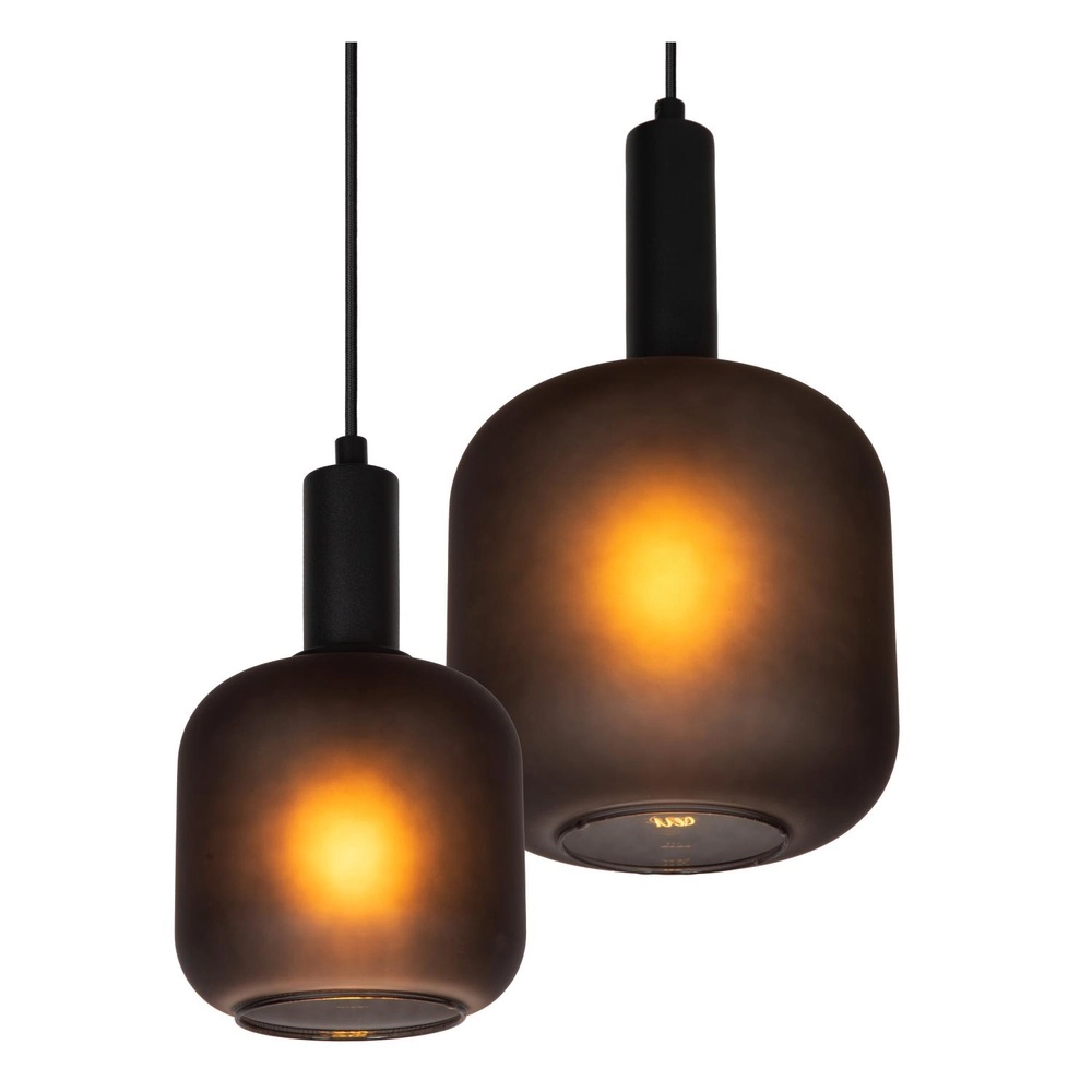 Lampe pendante noire Eloise 4 lumières Lucide 5411212452474