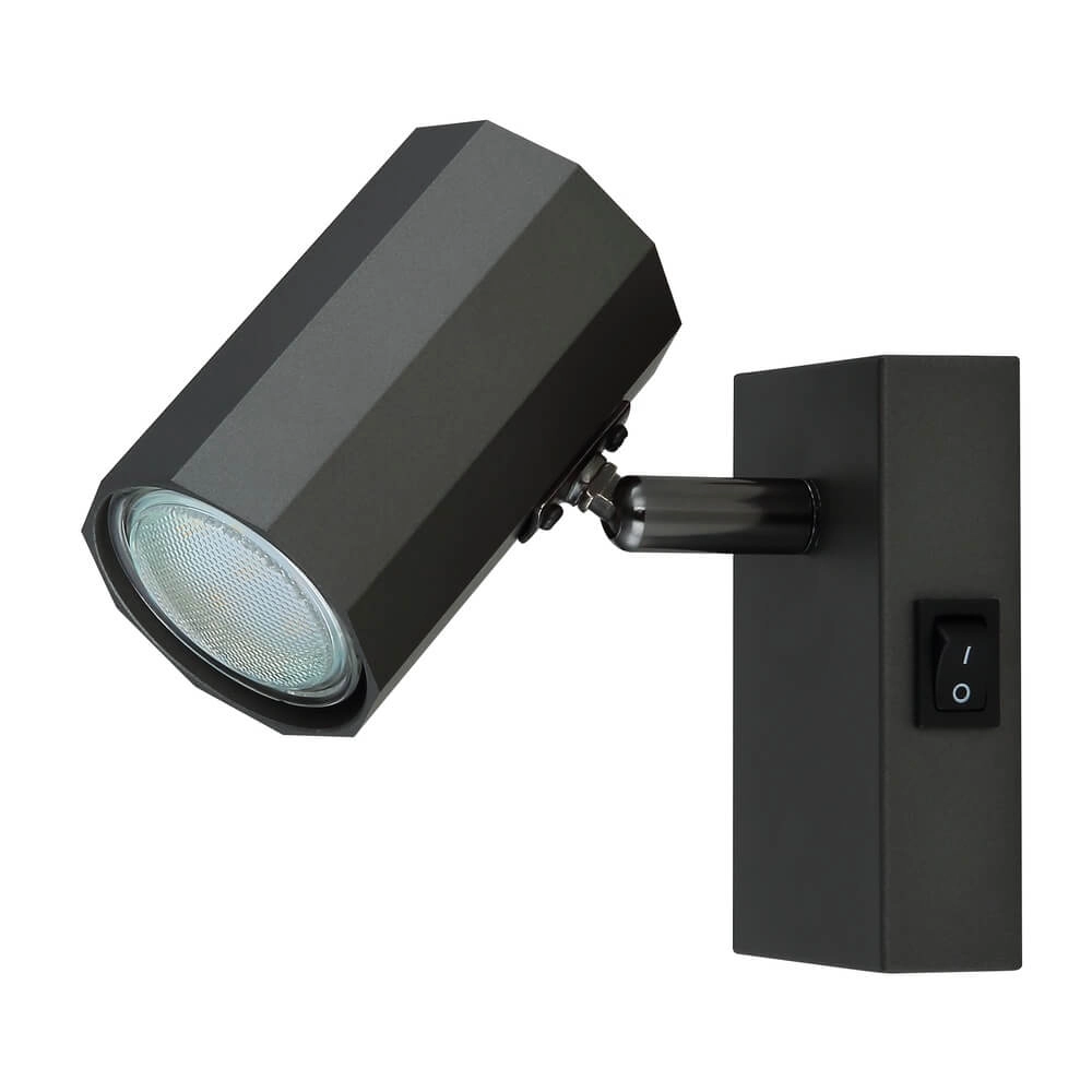 Applique murale grise James cheville Globo 9007371456833